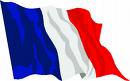 Flowing French flag airways