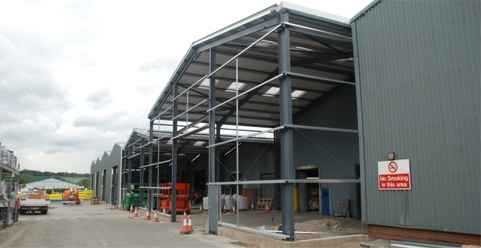 Steel Buildings for Factory units